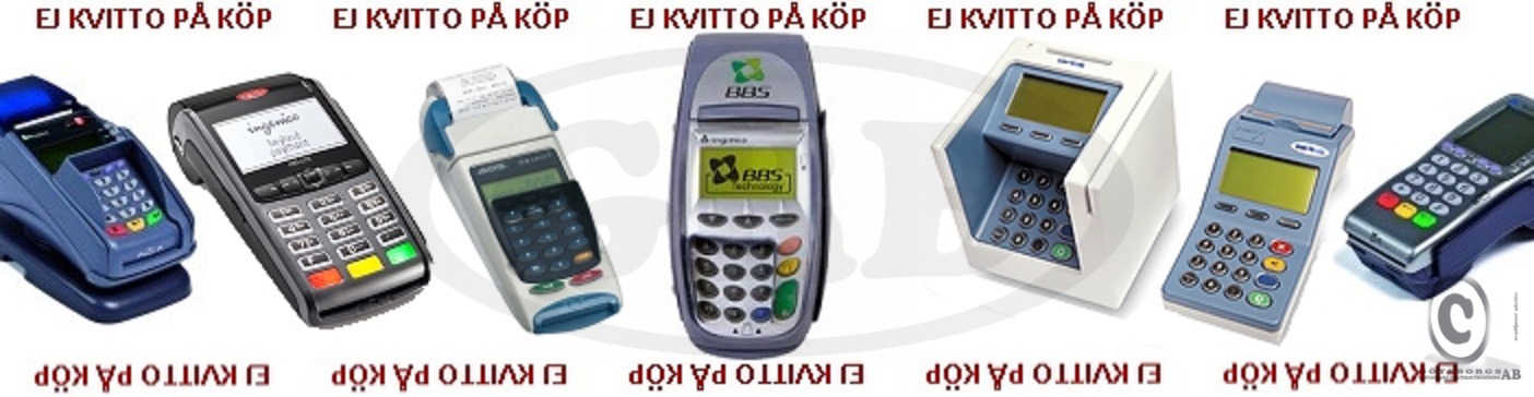 Kontokortsrullar Betalterminal